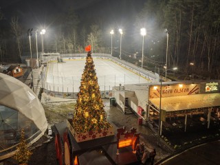 В Лазутинском парке дан старт зимнему сезону развлечений