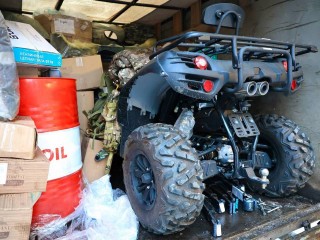 Квадроциклы с прицепами приготовили в Мытищах к отправке на СВО