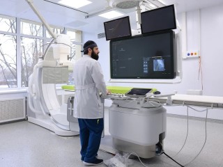 Новое оборудование для сердца и сосудов: в Королевской больнице запустили современный ангиограф