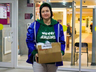 Фрязинцы отправили новогодние подарки бойцам СВО