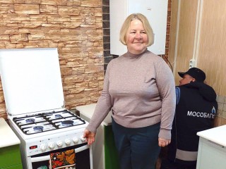 Первые дома в Щепотьеве и Большом Колычеве подключили к газу