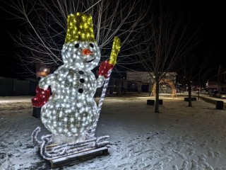 Портал в сказку: на Ремесленной в Серебряных Прудах зажгли световую инсталляцию