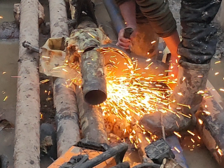 Специалисты ТСК заменят старые трубы горячего водоснабжения на Юбилейном проспекте