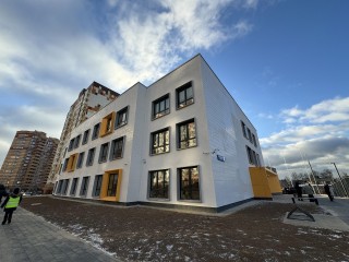 В ЖК «Зеленые Аллеи» завершено строительство детского сада на 155 воспитанников