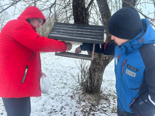 Лидинские школьники  поддержали проект «Пернатый квартал»