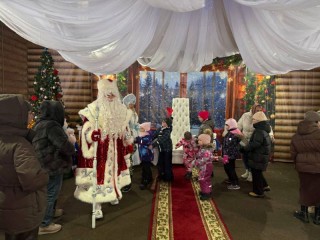 В «Городке» работает «Мастерская Деда Мороза»