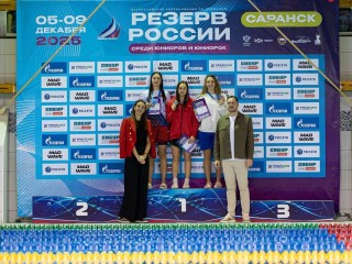 Медальный урожай: подмосковные пловчихи триумфально выступили на соревнованиях «Резерв России»