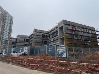 Новый детский сад «Кубик» растет на глазах: зоны для игр, танцев и спорта станут доступны детям в 2026 году