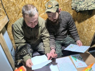 Бойцы СВО поблагодарили чеховцев за письма и поздравили с Новым годом