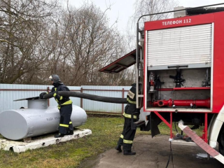 В Мочилах развернули масштабную тренировку: спасатели отработали до автоматизма действия при пожаре