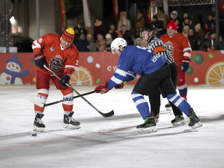 Кто из жителей поразил ворота легенд хоккея: подробности гала-матча в Дмитрове