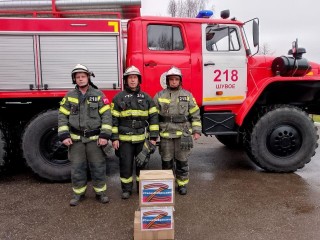 Не только тушат огонь: как пожарные Мособлпожспаса из Егорьевска «тушат» дефицит медикаментов на передовой