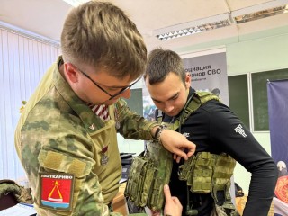 Тактическая медицина и боевое братство: студенты Политеха встретились с бойцами