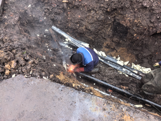 В Серебряных Прудах 17 декабря подключат новую трассу горячего водоснабжения