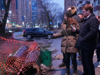 Реконструкция теплосетей на Юбилейном проспекте идет с опережением графика