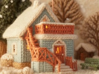 Уютное и навевающее новогодний вайб: как выглядит вязаное чеховское «Мелихово»