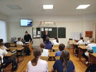 Как отличить правду от фейка, рассказали подросткам каширские полицейские