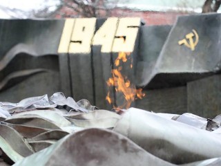 Огонь Памяти от городов-героев доставили в Щекутино на годовщину Битвы за Москву