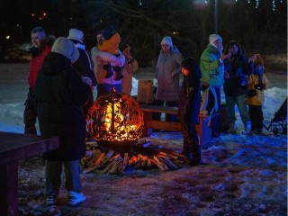 Встреча с Дедом Морозом: неделя зимних чудес стартовала в парке «Ривьера»
