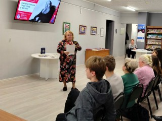 В городской библиотеке прошла «Литературная прогулка с Фетом»