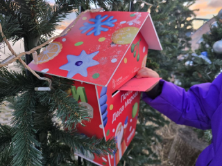 Дети Можайска отправили письма из парка «Ривьера» на родину Деда Мороза