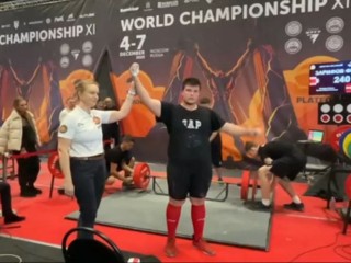 Школьник из Шатуры стал чемпионом мира, подняв 240 кг в становой тяге