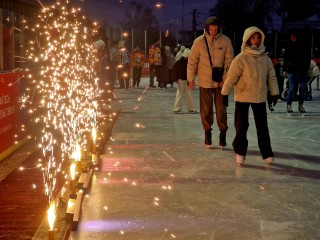 Новогодние телепоздравления для всего города запишут на катке в Воскресенске