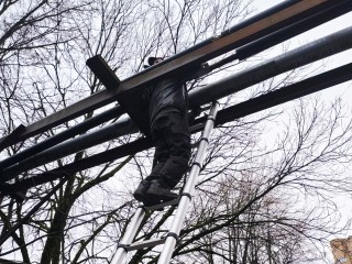 В Голицыне устранили последствия прорыва трубы с горячей водой