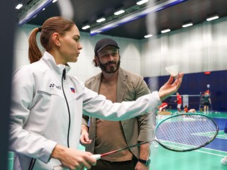 Илья Авербух сменил коньки на ракетку в Раменском