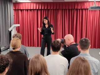 Тележурналист поделилась профессиональными секретами с будущими блогерами Щелкова