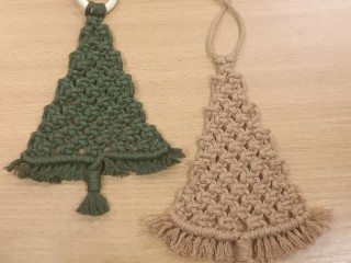 В технике маркаме: необычные елочки создали рузские школьники