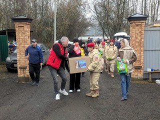 В Ногинске накормили всех брошенных собак