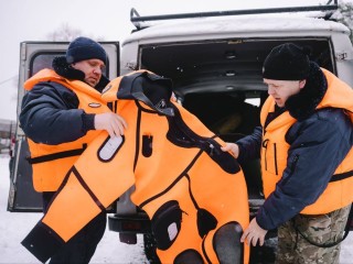 На страже льда: на Оке заступила на дежурство «зимняя» техника спасателей
