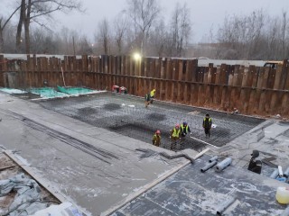 Здоровье на фундаменте: в Одинцовском округе начали строить поликлинику на 300 посещений в смену