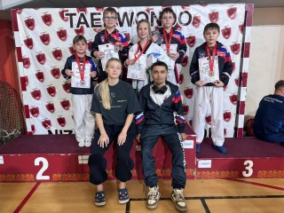 Пять медалей привезли спортсмены с межрегиональных соревнований по тхэквондо