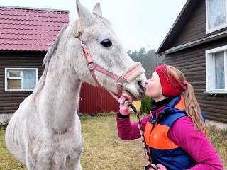 Любимцу детей коню Сильверу не дали стать колбасой в Ногинске