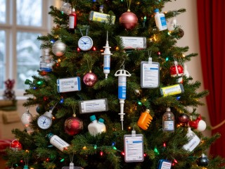 Елка с адреналином удивила пациентов частной клиники в Балашихе