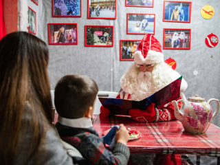 Резиденция Деда Мороза в парке «Елочки» скоро откроется для гостей