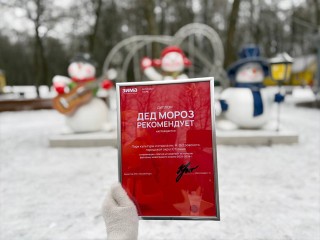 Рекомендует сам Дед Мороз: ступинский парк Островского вошел в топ-50 в Подмосковье