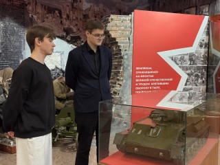 Студенты ГСГУ проходят практику в Музее боевой славы Коломны