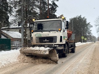 Коммунальные службы Дубны перешли на усиленный режим работы из-за снегопада