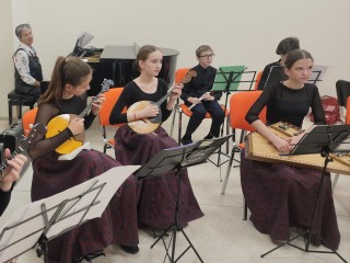 Гусли в Красногорске: в школе им. Наседкина возрождают древнерусский инструмент