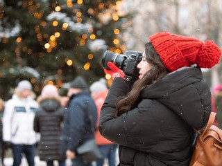 Где сделать самые эффектные фотоснимки зимнего праздника