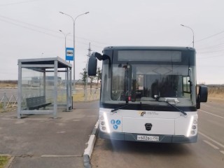 Новый ЛиАЗ с USB и климат-контролем вышел на маршрут №5 в Волоколамске