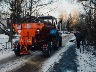 Снег, гололед и резкий мороз: коммунальные службы Лосино-Петровского начали работать в усиленном режиме