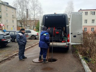 Почти 20 засоров канализации устранили в Пушкино за два дня