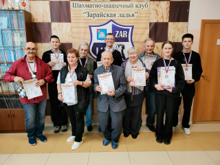 В Зарайске подвели итоги новогодних турниров по шашкам и шахматам