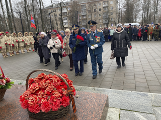 В Долгопрудном почтили минутой молчания память героев контрнаступления под Москвой