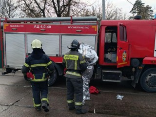 Актуальные учения: в Балашихе отработали ликвидацию масштабного пожара на складе нефтепродуктов