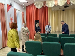 В Доме культуры в Веселеве обновили зрительный зал на ₽480 тыс